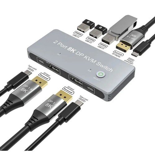 Usb kvm switch 1 - usb-c, 1.4