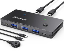 USB 3.2 Switch 10Gbps 2 PC to