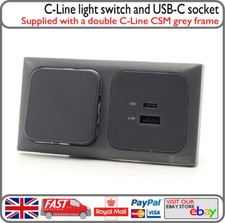 C-Line Light Switch and USB-C
