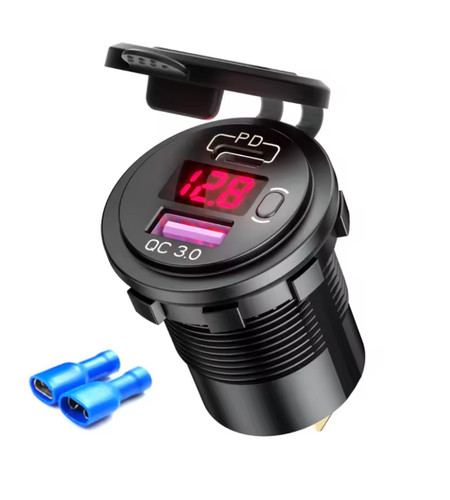 Usb with - volt, &
