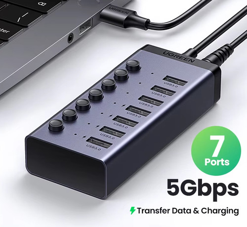 Ugreen usb hub port usb3 - usb, usb3.0