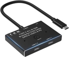 KVM USB C Two-Way Switch