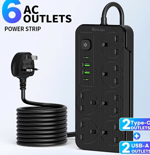 Dinuojo way power strip - power,