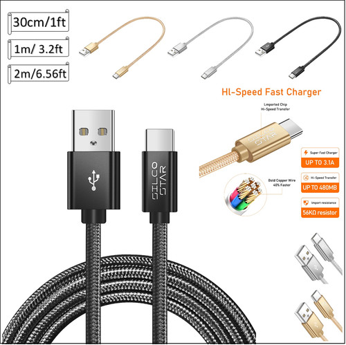 Usb braided sync - braided, &