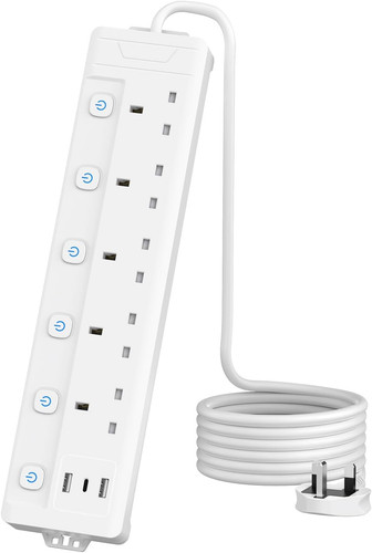 Gang extension lead with - 5,