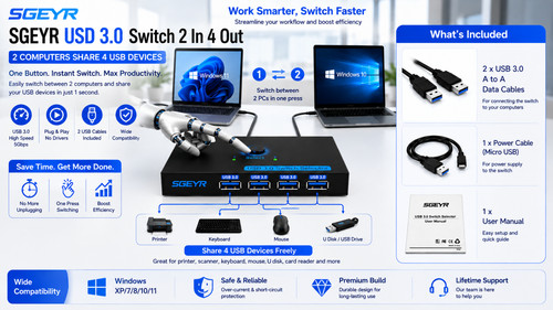 Sgeyr usb switch - usb, 3.0