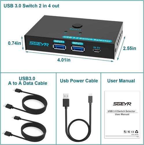 Sgeyr usb switch 2 - 🔁,