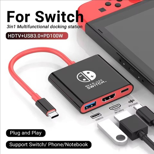 Switch1 dock hdmi usb - 4k,