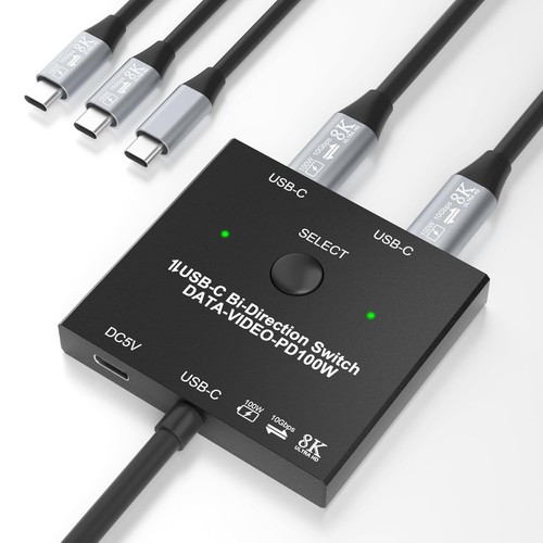 Usb kvm switch 60hz - usb-c, 4k