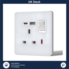 Fast Charge UK Wall Socket 1