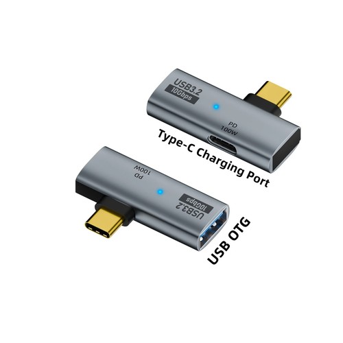 Usb otg adapter 100w - in, c