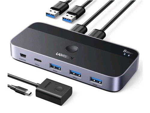 Ugreen usb sharing switch 2 - usb-c,